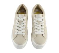 Trainingsschuh BUFFALO "Buffalo Damen Buffalo Paired Organic Cotton", Damen, Gr. 40, beige, Kunstfaser, unifarben, Schuhe (69216825-40) beige