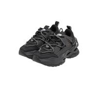 Trainingsschuh BUFFALO "Buffalo Damen Buffalo Triplet Lace Sneaker Low", Damen, Gr. 42, schwarz, Schuhe (32027618-42) schwarz