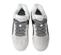 Trainingsschuh BUFFALO "Buffalo Liberty One - Vegansuede", Damen, Gr. 36, cream, schwarz, Polyester, unifarben, Schuhe (35196309-36) cream, schwarz