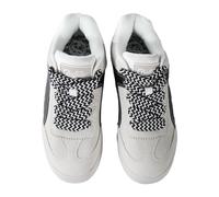 Trainingsschuh BUFFALO "Buffalo Liberty One - Vegansuede", Damen, Gr. 39, cream, schwarz, Polyester, unifarben, Schuhe (35196309-39) cream, schwarz