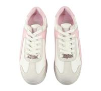 Trainingsschuh BUFFALO "Buffalo MALIBU", Damen, Gr. 37, rosa (cream, rose, weiß), Polyurethan, Schuhe (75529157-37) cream, rose, weiß