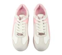 Trainingsschuh BUFFALO "Buffalo MALIBU", Damen, Gr. 40, cream, rose, weiß, Polyurethan, Schuhe (75529157-40) cream, rose, weiß