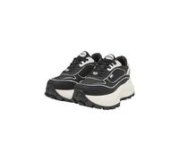 Trainingsschuh BUFFALO "Buffalo MANHATTEN ONE", Damen, Gr. 39, schwarz, weiß, Polyurethan, Schuhe (25530921-39) schwarz, weiß