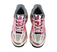 Trainingsschuh BUFFALO "Buffalo SCORE TEC", Damen, Gr. 40, weiß, pink, silber, Schuhe (90672240-40) weiß, pink, silber