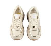 Trainingsschuh BUFFALO "Buffalo TAIFUN", Damen, Gr. 39, cream, gold, Schuhe (61976134-39) cream, gold