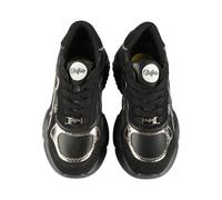 Trainingsschuh BUFFALO "Buffalo TAIFUN", Damen, Gr. 40, schwarz, pewter, Schuhe (15187530-40) schwarz, pewter