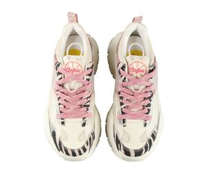 Trainingsschuh BUFFALO "Buffalo TRAIL ONE", Damen, Gr. 37, beige, rose leo, Schuhe (60030401-37) beige, rose leo