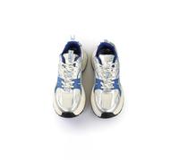 Trainingsschuh BUFFALO "Buffalo Yuno - Vegan Nappa/Mesh", Damen, Gr. 37, blau, sand, weiß, Schuhe (19257713-37) blau, sand, weiß