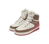 Trainingsschuh EWING "Ewing Rebound by EWING 33 HI Non Strap", Damen, Gr. 42.5, sand, braun, rot, Polyurethan, Schuhe (12986061-42,5) sand, braun, rot