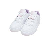 Trainingsschuh KARL KANI "Karl Kani Damen KKFWW000377 Karl Kani Up Logo", Damen, Gr. 36.5, weiß, pink, lila, Leder, Schuhe (24445807-36,5) weiß, pink, lila