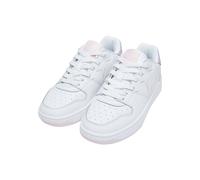 Trainingsschuh KARL KANI "Karl Kani Damen KKFWW000381 Karl Kani 89 Logo", Damen, Gr. 37,5, weiß, pink, lila, Leder, Schuhe (79290532-37,5) weiß, pink, lila