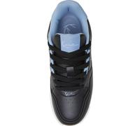 Trainingsschuh KARL KANI "Karl Kani Karl Kani Lxry 2K Gs", Mädchen, Gr. 36.5, schwarz, lightblau, weiß, Polyurethan, Schuhe (30970623-36,5) schwarz, lightblau, weiß