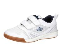 Lico Unisex Kinder Boulder V Hallenturnschuhe, Weiss Marine, 31 EU