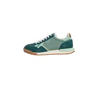 Trainingsschuh PEPE JEANS "trainers BALL NATURAL M", Herren, Gr. 41, grün (vintage grün), 55% Baumwolle, 30% COW SUEDE, 15% Polyurethan, Schuhe (50607314-41) vintage grün