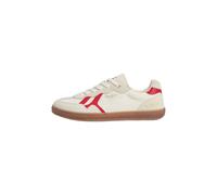 Trainingsschuh PEPE JEANS "trainers BALL NATURAL M", Herren, Gr. 42, sanftes weiß, 55% Baumwolle, 30% Rindveloursleder, 15% Polyurethan, Schuhe (85979758-42) sanftes weiß