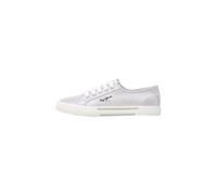 Trainingsschuh PEPE JEANS "trainers BRADY PARTY W", Damen, Gr. 37, silber, 100% Baumwolle, Schuhe (45440844-37) silber