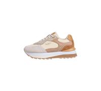 Trainingsschuh PEPE JEANS "trainers FREYA LEA W", Damen, Gr. 37, candle weiß, 60% COW SUEDE, 35% Baumwolle, 5% Polyurethan, Schuhe (43580221-37) candle weiß