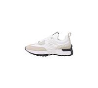 Trainingsschuh PEPE JEANS "trainers LUCKY PRINT", Damen, Gr. 41, weiß, 45% Polyester, 35% Rindveloursleder, 20% Polyurethan, Schuhe (59404464-41) weiß