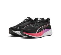 Trainingsschuh PUMA "Darter Pro 2 Laufschuhe Erwachsene", Damen, Gr. 38, schwarz pure pink electric orchid, Obermaterial: Synthetik, Textil; Futter: Textil; Innensohle: Textil; Laufsohle: Gummi, Schuh