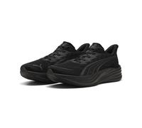 Trainingsschuh PUMA "Darter Pro 2 Laufschuhe Erwachsene", Damen, Gr. 41, schwarz flat schwarz gray, Obermaterial: Synthetik, Textil. Futter: Textil. Innensohle: Textil. Laufsohle: Gummi, Schuhe (11368