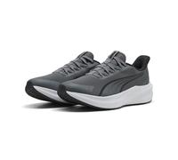 Trainingsschuh PUMA "Dasher Lite SLIPTECH™ Laufschuhe Erwachsene", Damen, Gr. 37, grau (cool schwarz gray schwarz, weiß), Obermaterial: Textil, Synthetik. Futter: Textil. Innensohle: Textil. Laufsohle