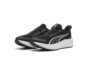 Trainingsschuh PUMA "Dasher Lite SLIPTECH™ Laufschuhe Erwachsene", Damen, Gr. 42, schwarz, weiß, Obermaterial: Textil, Synthetik. Futter: Textil. Innensohle: Textil. Laufsohle: Gummi, Schuhe (93553513