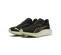Trainingsschuh PUMA "Electrify NITRO™ 4 Laufschuhe Damen", Damen, Gr. 37, schwarz apple spritz grün blau, Obermaterial: Synthetik, Textil; Futter: Textil; Innensohle: Textil; Laufsohle: Synthetik, Gum