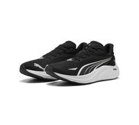 Trainingsschuh PUMA "Electrify NITRO™ 4 Laufschuhe Herren", Damen, Gr. 44,5, schwarz-weiß (schwarz, weiß), Obermaterial: Textil, Synthetik; Futter: Textil; Innensohle: Textil; Laufsohle: Gummi, Synthe