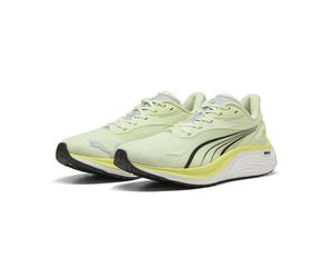 Trainingsschuh PUMA "Electrify NITRO™ 4 Laufschuhe Herren", Herren, Gr. 45, gelb (apple spritz lux lime schwarz grün), Obermaterial: Textil, Synthetik, Texile. Futter: Textil. Innensohle: Textil. Lauf