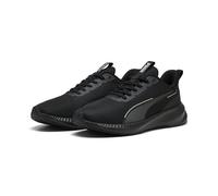 Trainingsschuh PUMA "Flyer Lite 3 Laufschuhe Erwachsene", Damen, Gr. 40, schwarz (schwarz silber metallic), Obermaterial: Textil, Synthetik; Futter: Textil; Innensohle: Textil; Laufsohle: Synthetik, G