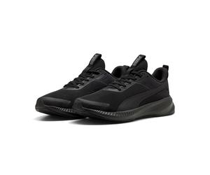 Trainingsschuh PUMA "Flyer Lite 4 Laufschuhe Erwachsene", Damen, Gr. 42.5, schwarz, Obermaterial: Synthetik, Textil. Futter: Textil. Innensohle: Textil. Laufsohle: Gummi, Synthetik, Schuhe (68121404-4
