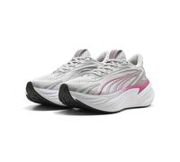 Laufschuh PUMA "MAXIMA PRO", Damen, Gr. 39, pink (feather gray, gray echo, pink opal, puma weiß), Textil, Schuhe Laufschuh, für lange Strecken, mit ProFoam-Zwischensohle, mit Schnürung (75590426-39) f