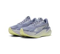 Trainingsschuh PUMA "Maxima Pro Laufschuhe Erwachsene", Gr. 40, vibrant silber gray fog apple spritz grün, Obermaterial: Textil, Synthetik; Futter: Textil; Innensohle: Textil; Laufsohle: Gummi, Schuhe