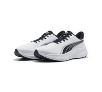 Trainingsschuh PUMA "Pounce Lite 2 Laufschuhe Erwachsene", Damen, Gr. 37,5, schwarz-weiß (weiß schwarz), Obermaterial: Synthetik, Textil. Futter: Textil. Innensohle: Textil. Laufsohle: Gummi, Schuhe (