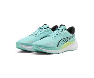 Trainingsschuh PUMA "Pounce Lite 2 Laufschuhe Erwachsene", Damen, Gr. 38, grün (intense mint sunny lime schwarz grün), Obermaterial: Synthetik, Textil. Futter: Textil. Innensohle: Textil. Laufsohle: G