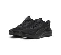 Trainingsschuh PUMA "Skyrocket Lite 2 Laufschuhe Erwachsene", Damen, Gr. 44, silber (schwarz matte silber gray), Obermaterial: Synthetik, Textil. Futter: Textil. Innensohle: Textil. Laufsohle: Gummi,