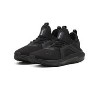 Trainingsschuh PUMA "Softride Enzo 5 Laufschuhe Damen", Damen, Gr. 37,5, schwarz (schwarz silber metallic), Obermaterial: Synthetik, Textil; Futter: Textil; Innensohle: Textil; Laufsohle: Gummi, Schuh