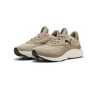 Trainingsschuh PUMA "SOFTRIDE MAYVE WN'S", Damen, Gr. 39, ice coffee, alpine snow, Textil, Schuhe, gestricktes Obermaterial, leicht profilierte Synthetik-Laufsohle (74335234-39) ice coffee, alpine sno