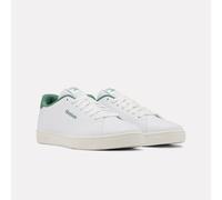 Trainingsschuh REEBOK CLASSIC "REEBOK COURT CLEAN", Damen, Gr. 42, weiß, weiß, fieldgrün, Synthetik, Schuhe (37589932-42) weiß, weiß, fieldgrün