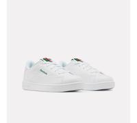 Trainingsschuh REEBOK CLASSIC "REEBOK COURT CLEAN", Kinder, Gr. 30, weiß, glengrün, sportrot, Synthetik, Textil, Schuhe (16773308-30) weiß, glengrün, sportrot