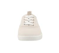 Trainingsschuh TOM TAILOR "Tom Tailor Sneaker Low", Kinder, Gr. 39, sanftes weiß, Polyester, unifarben, Schuhe (56080929-39) sanftes weiß