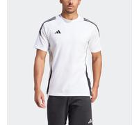 Trainingsshirt ADIDAS PERFORMANCE "TIRO24 SWTEE", Herren, Gr. S, schwarz-weiß (weiß, schwarz), Obermaterial: 100% Baumwolle, normal, Rundhals, Shirts (54092600-S) weiß, schwarz