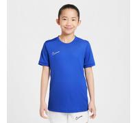 Trainingsshirt NIKE "Nike Academy Big Kids' Dri-FIT Soccer Top", Jungen, Gr. S, game royal, g, Obermaterial: 100% Polyester, Shirts, für Jugendliche, für Fußball, atmungsaktiv, schnelltrocknend (19023