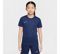 Trainingsshirt NIKE "Nike Academy Big Kids' Dri-FIT Soccer Top", Jungen, Gr. S, midnight nav, Obermaterial: 100% Polyester, Shirts, für Jugendliche, für Fußball, atmungsaktiv, schnelltrocknend (991302