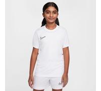 Trainingsshirt NIKE "Nike Academy Big Kids' Dri-FIT Soccer Top", Kinder, Gr. L, weiß (weiß, weiß,), Obermaterial: 100% Polyester, normal, Rundhals, Shirts, für Jugendliche, für Fußball, atmungsaktiv, 