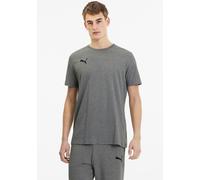 Trainingsshirt PUMA "TEAMGOAL 23 CASUALS TEE", Herren, Gr. L, grau (medium gray heather), Jersey, Obermaterial: 100% Baumwolle, unifarben, slim fit normal, Rundhals, Shirts, Slim fit Passform, Kurzarm