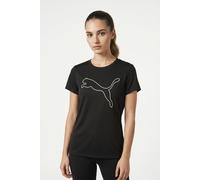 Puma T-Shirt W TAD Essential Logo Tee Unisex Schwarz XS