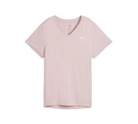 Puma Trainingsshirt W TAD ESSENTIAL VNECK TEE – V‑Ausschnitt, DryCELL – Damen L Misty Pink