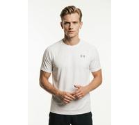 Trainingsshirt UNDER ARMOUR "UA TECH 2.0 SS TEE", Herren, Gr. L, weiß, Jersey, Obermaterial: 100% Polyester, normal, Rundhals, Raglanärmel abgesteppt, Shirts Trainingsshirt, optimierte Passform, schne
