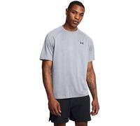 Under Armour T-Shirt UA Tech 2.0 Herren Kurzarm Steel Light Heather/Black Größe S